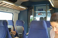  On the train from Boppard to Neustadt an der Weinstrasse, literally, New Town on the Wine Road.